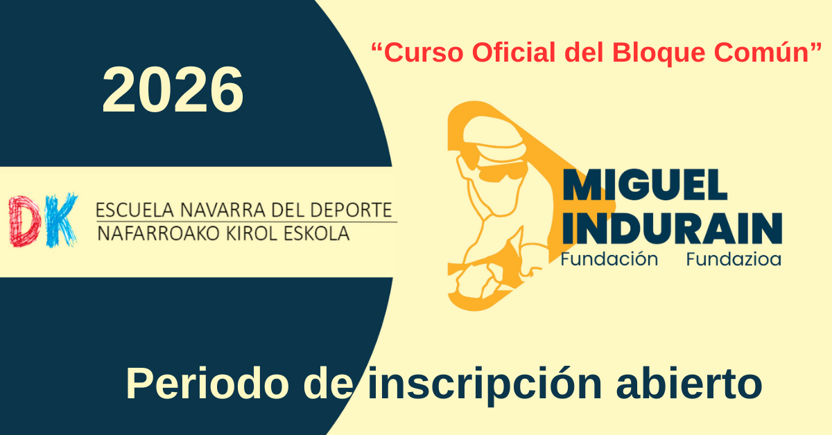 Inscripci&oacute;n para el Curso Oficial del Bloque Com&uacute;n de las Ense&ntilde;anzas Deportivas 2026